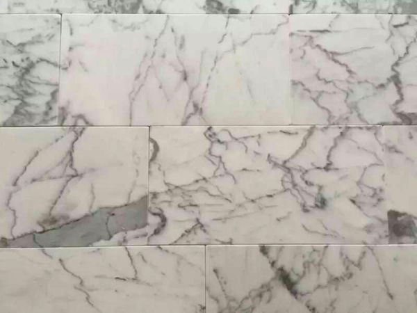 arabescato bianco marble backsplash tile