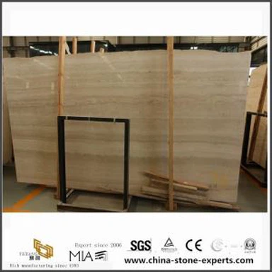 سنگ تراورتن بژ بلوک برای کاشی کف