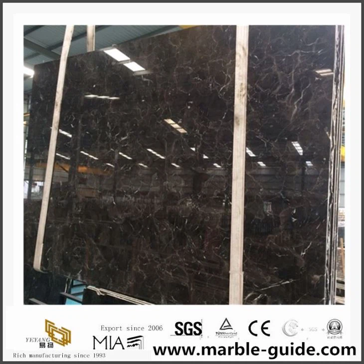 Chinese Emperador Dark Marble Slab For Hotel Or Home Decorate