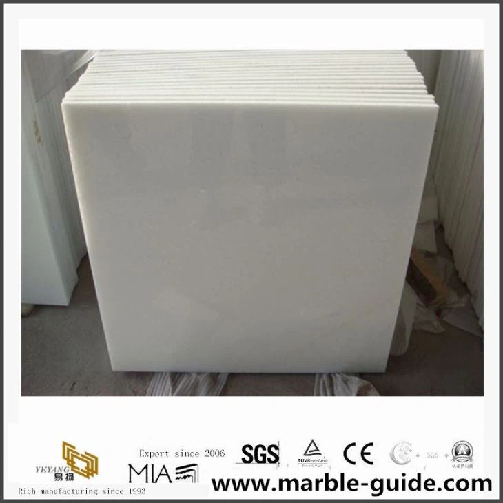 سنگ مرمر سنگ سفید کریستال طبیعی چینی برای کاشی فلاوی