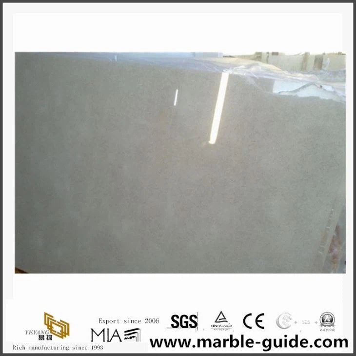 Natural Galala Beige Marble Slab For For Bathroom Floor Tile