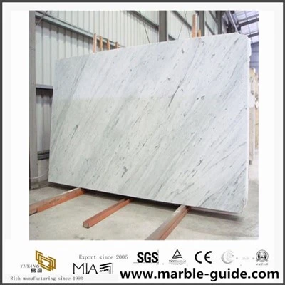 سنگ مرمر طبیعی سنگ مرمر سفید Carrara برای کف/دیوار
