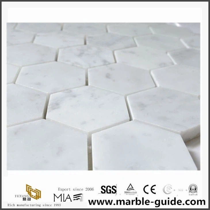 Stone Mosaic Factory Product White Mosaic Kitchen Wall Tiles