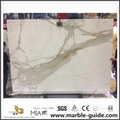 صفحات سنگ مرمر طلای Calacatta برای فروش