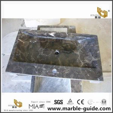 جلا چینی Dark Emperador سنگ مرمر اسلب فروش ارزان