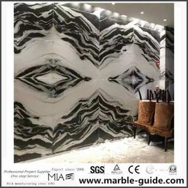 تخته سنگ مرمر پاندا سفید برای پروژه