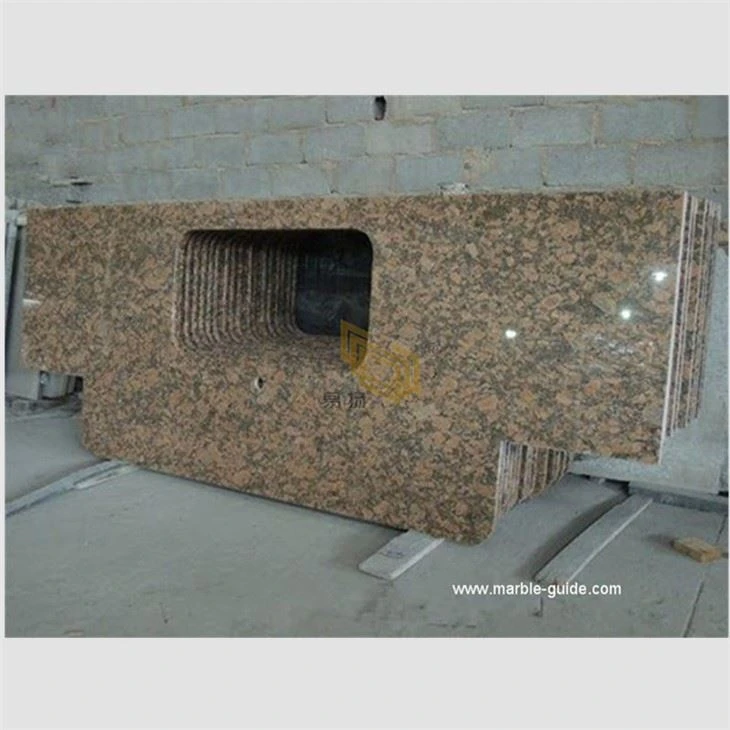 China G439 Giallo Fiorito Granite For Kitchen Vanity Tops