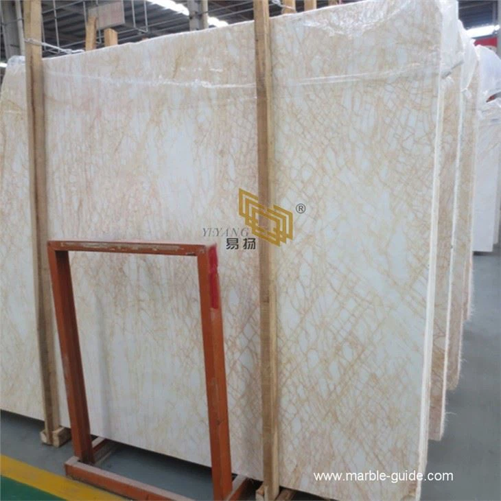 Greece Golden Spider Marble Fireplace Surrounding