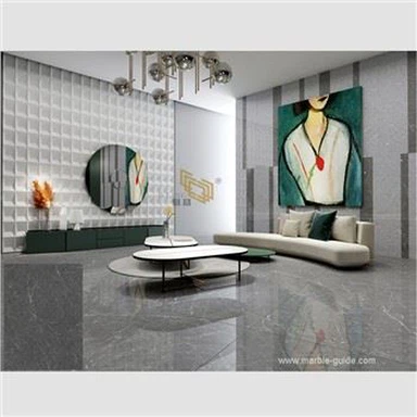 کاشی های کف سنگی زینتر شده هرمس خاکستری