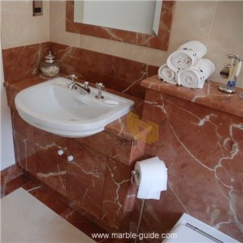 میز حمام روخو آلیکانته مرمر قرمز