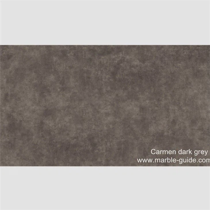 تولید کننده کانترهای دال سنگ متخلخل مات خاکستری تیره کارمن